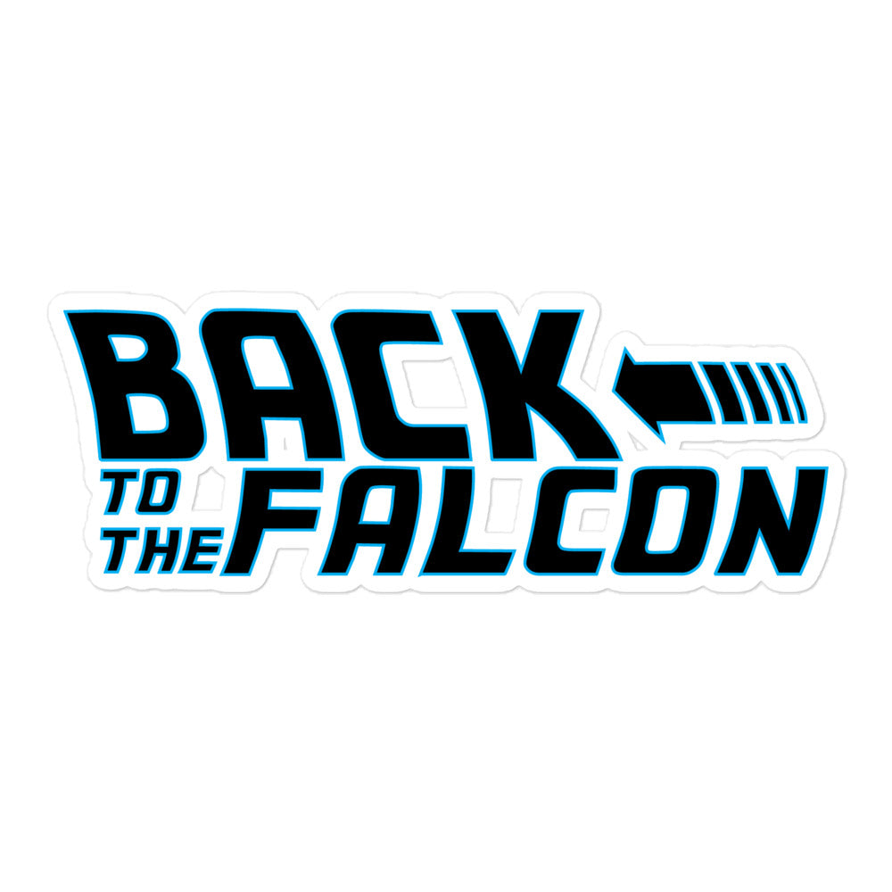 Back to the Falcon Sticker