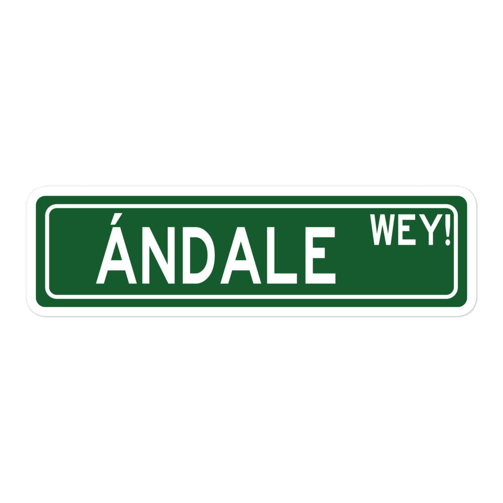 Ándale Wey Sticker